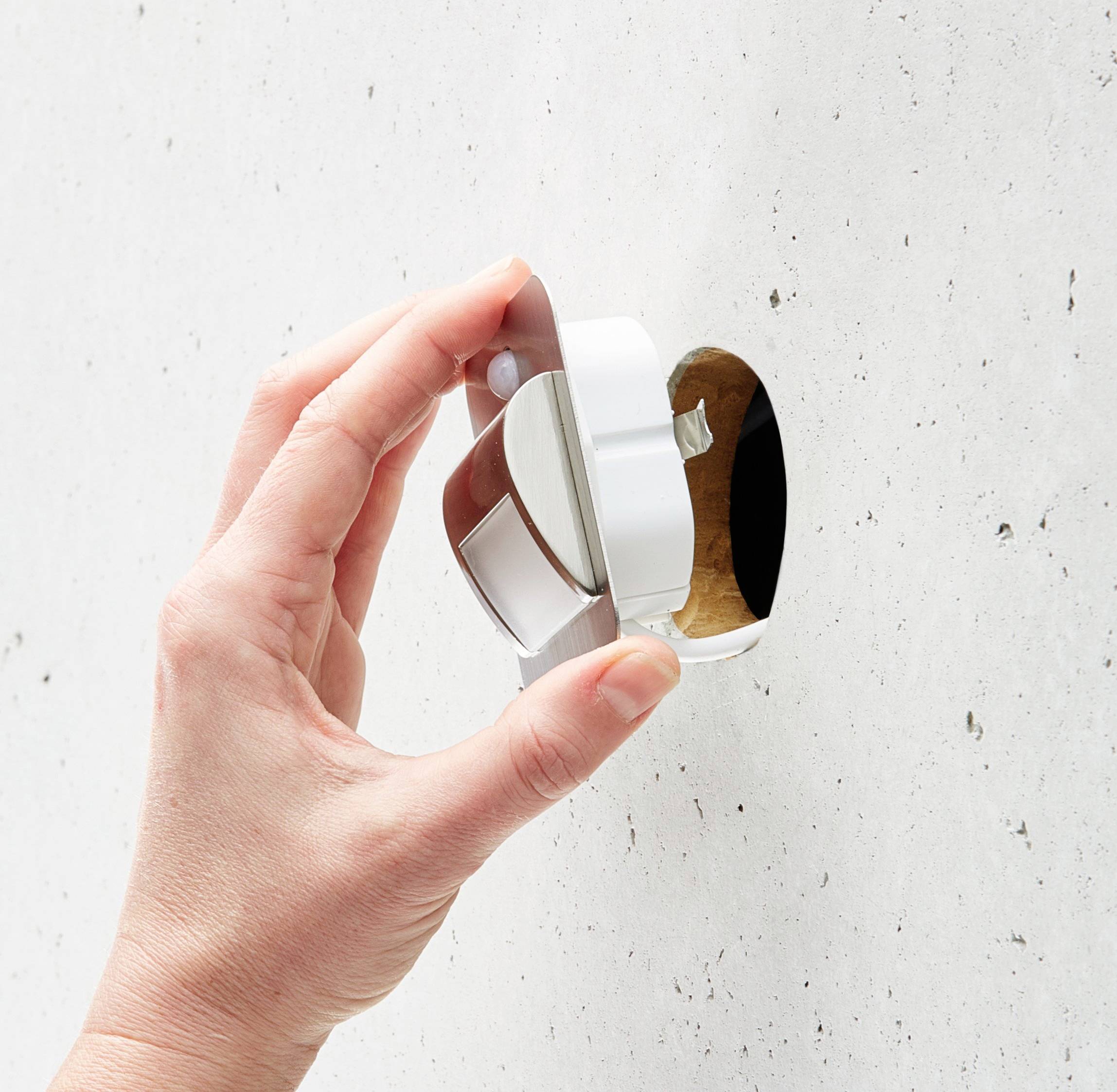 Heitronic 500584 Valence LED-Einbauleuchte 2W Silber