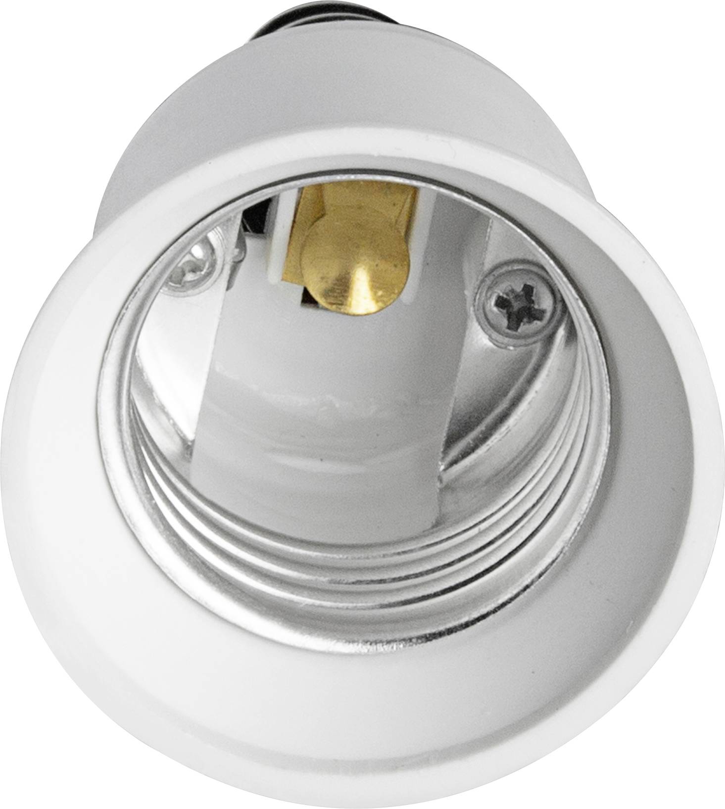 Heitronic Lampenfassung-Adapter E14 auf E27 230V 60W