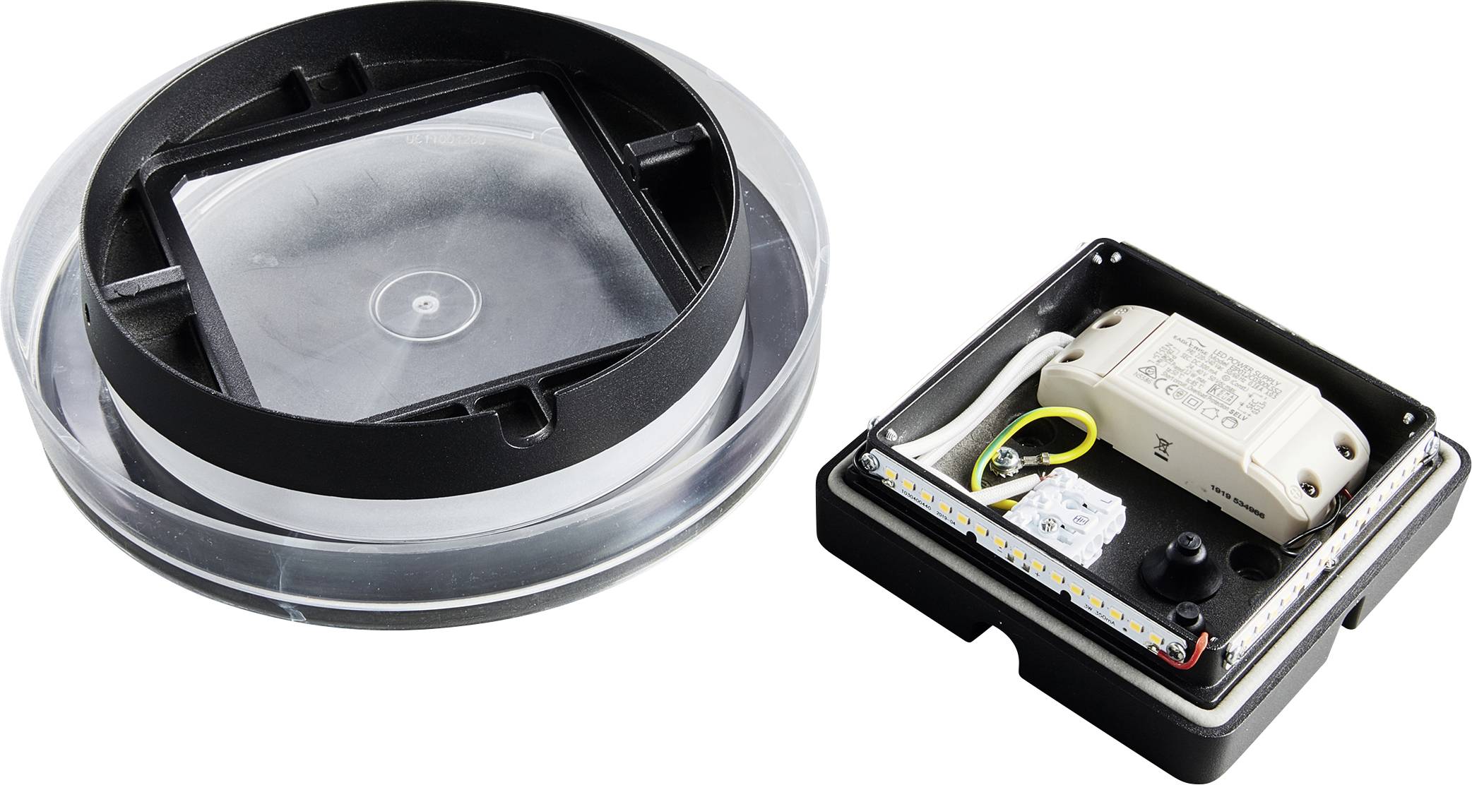 Heitronic Marbella 500629 Wandleuchte 12W Anthrazit