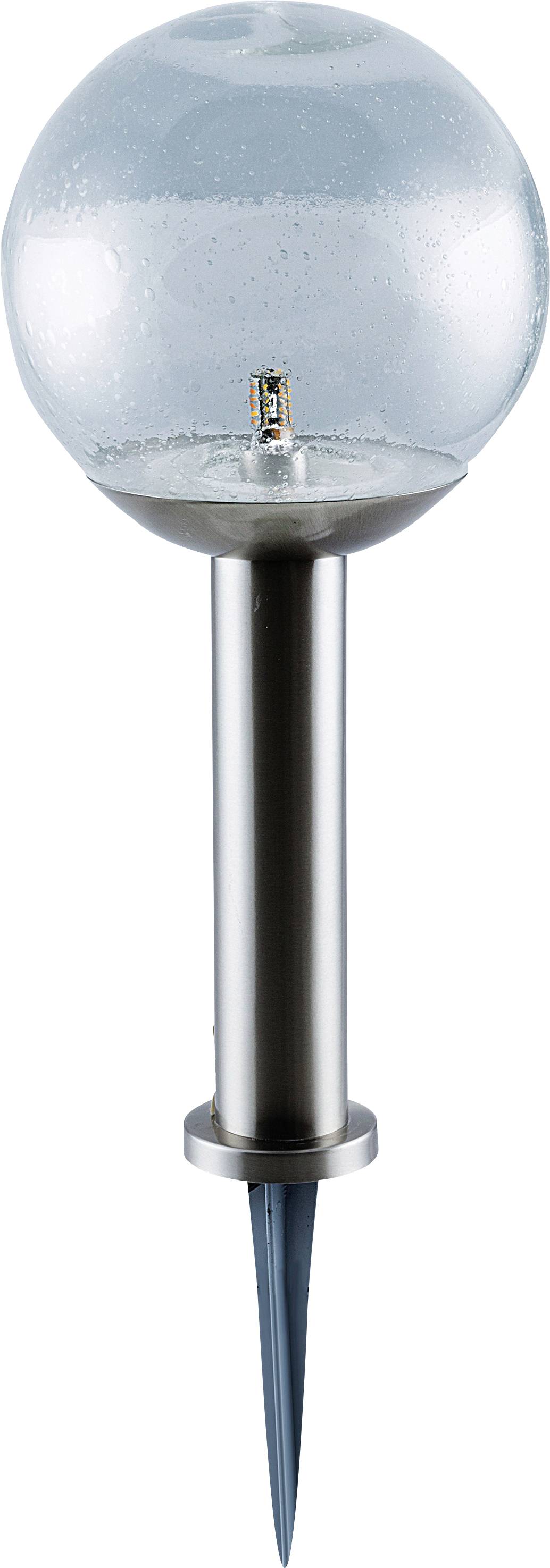 Heitronic 35904 Kaufbeuren LED-Außenstandleuchte Kugel LED 1.8W Warmweiß