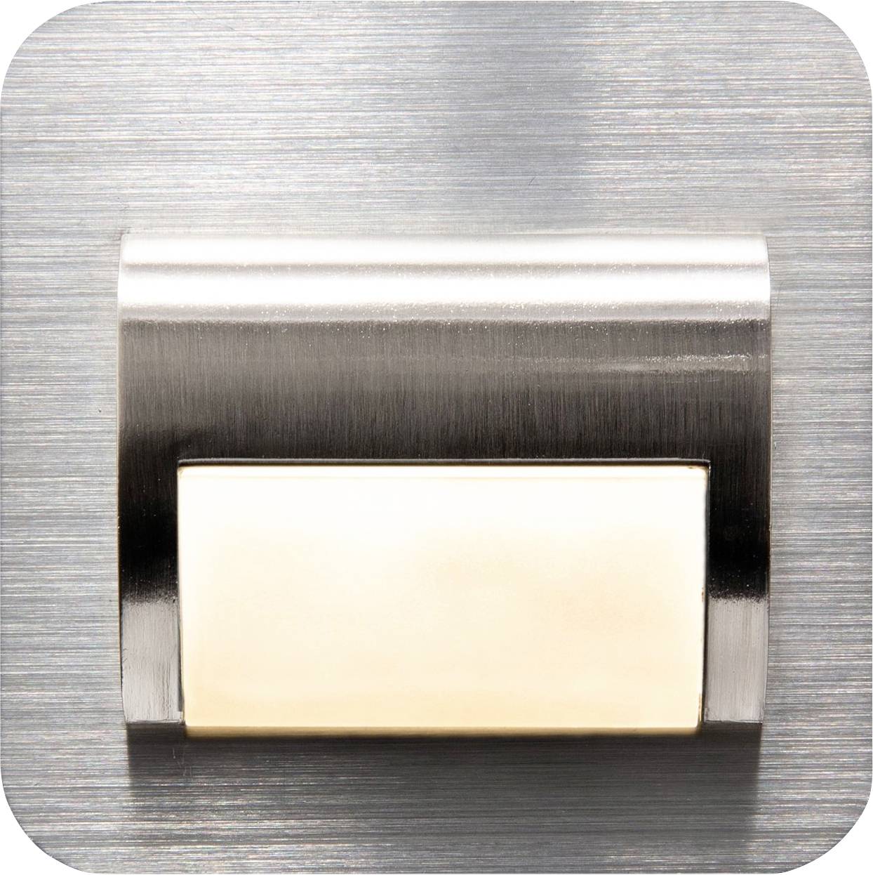 Heitronic 500585 Valence LED-Einbauleuchte 2W Silber