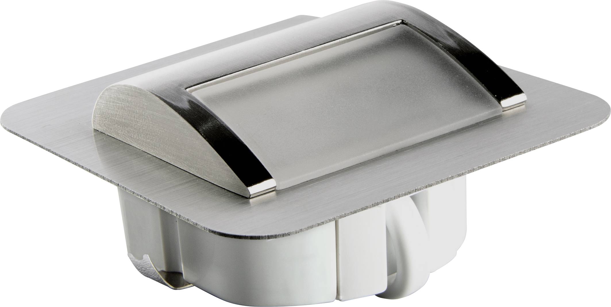 Heitronic 500585 Valence LED-Einbauleuchte 2W Silber