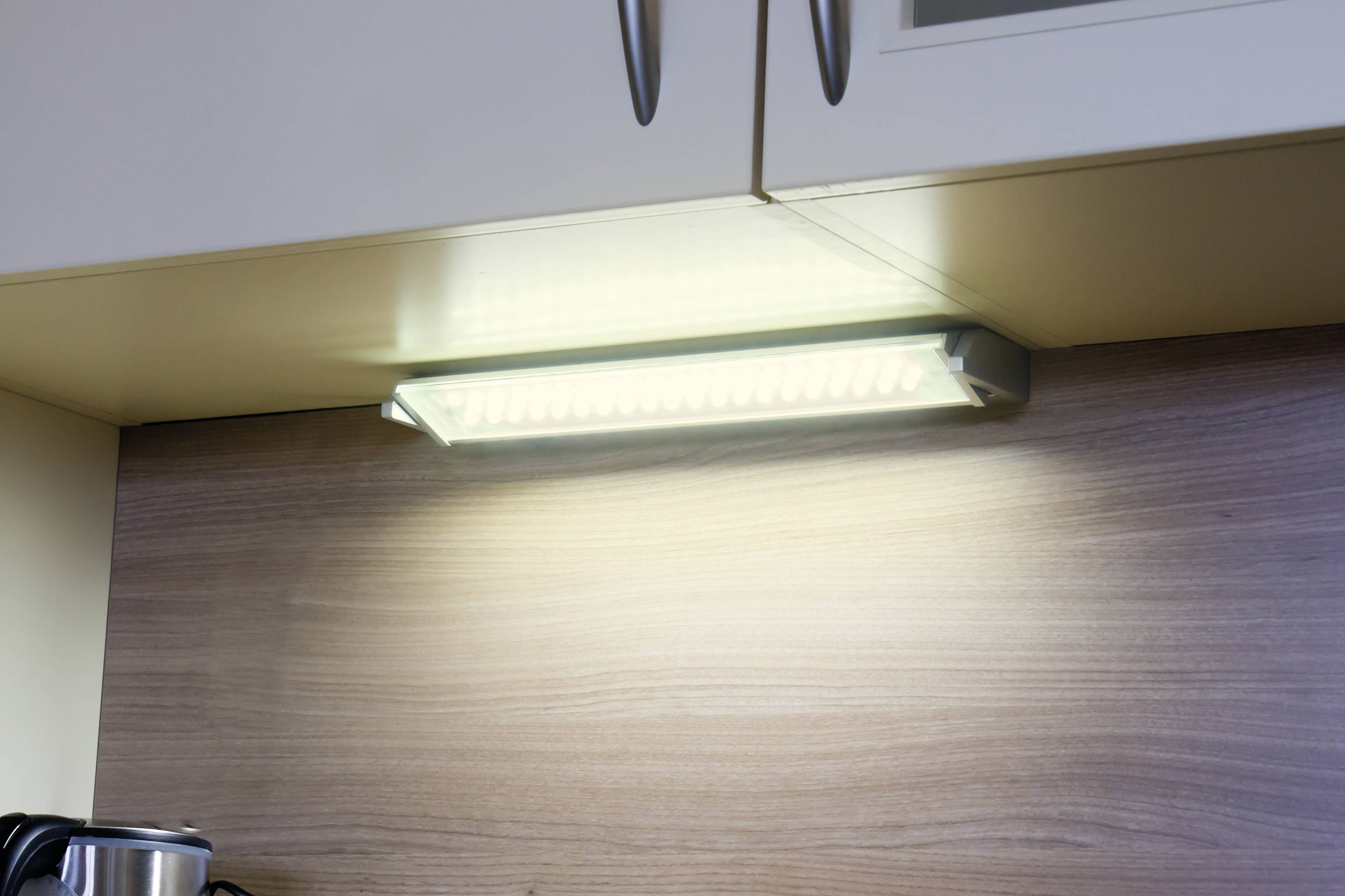 Heitronic Miami LED-Unterbauleuchte LED 10W Warmweiß Silber