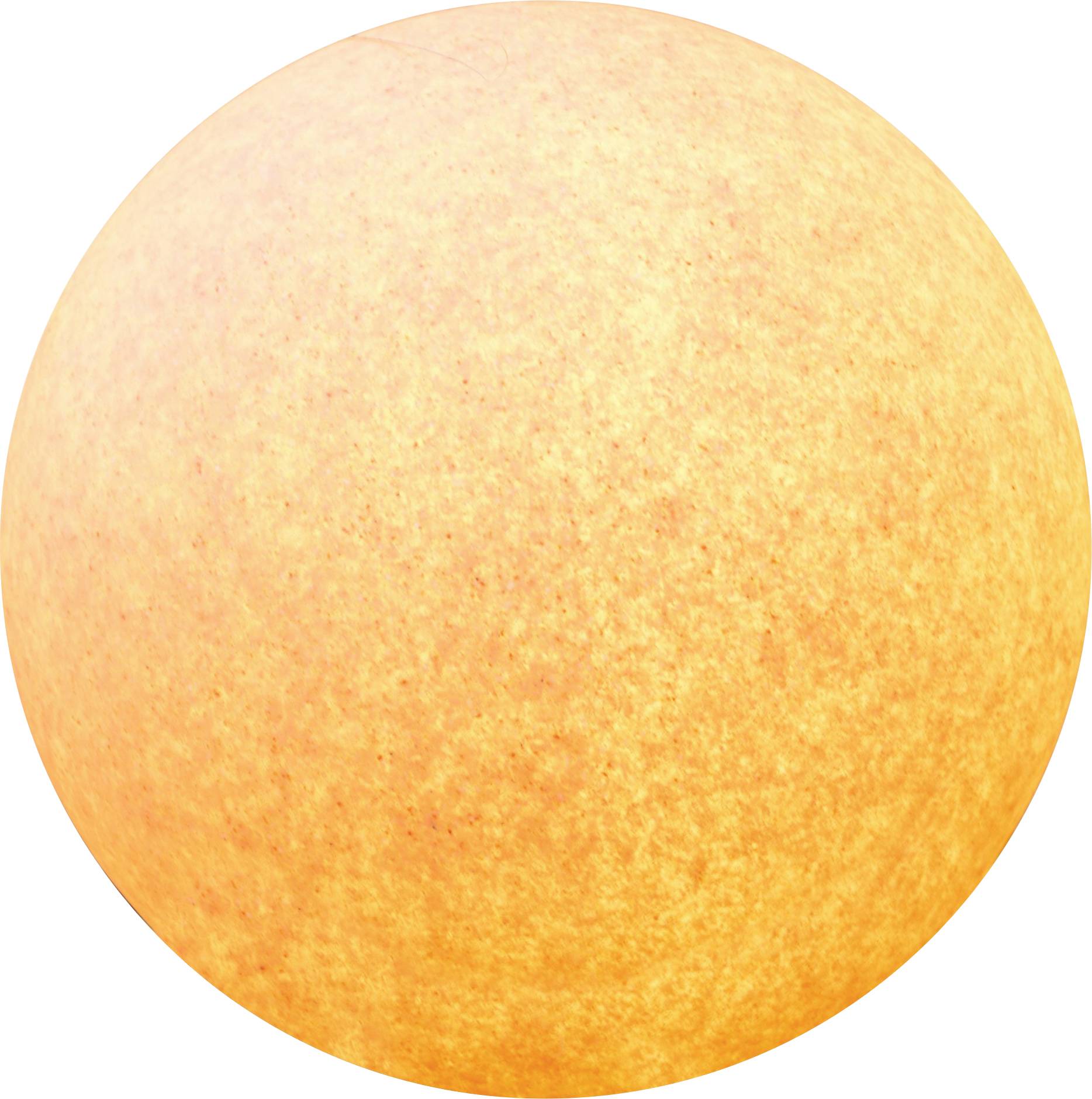 Heitronic 35955 Mundan LED-Gartenleuchte, Außen-Dekobeleuchtung Kugel LED 15W Terracotta