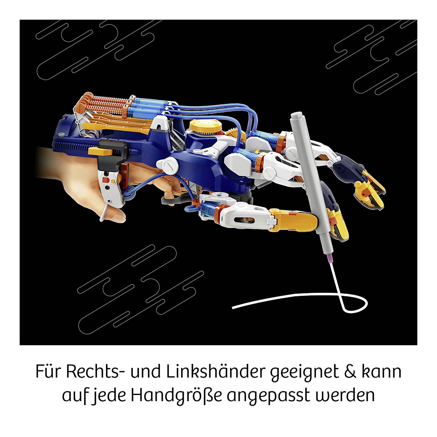 Kosmos Greifer Satz Roboterarm Cyborg-Hand Bausatz, Spiel-Roboter 620844