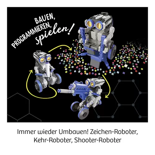 Kosmos Roboter Bausatz Morpho 3in1 Bausatz, Spiel-Roboter 620837 Kosmos Roboter Bausatz Morpho 3in1 Bausatz, Spiel-Roboter 620837