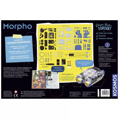 Kosmos Roboter Bausatz Morpho 3in1 Bausatz, Spiel-Roboter 620837 Kosmos Roboter Bausatz Morpho 3in1 Bausatz, Spiel-Roboter 620837