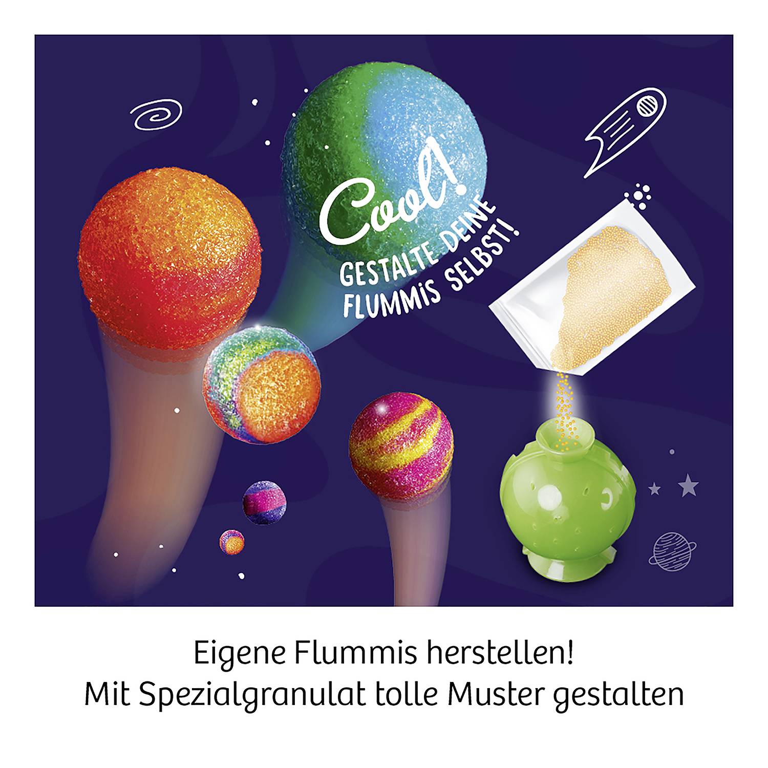 Kosmos 657765 Flummi-Planeten Experimente, Basteln, Mitbring Experimente Experimentierkasten 8 - 12 Jahre