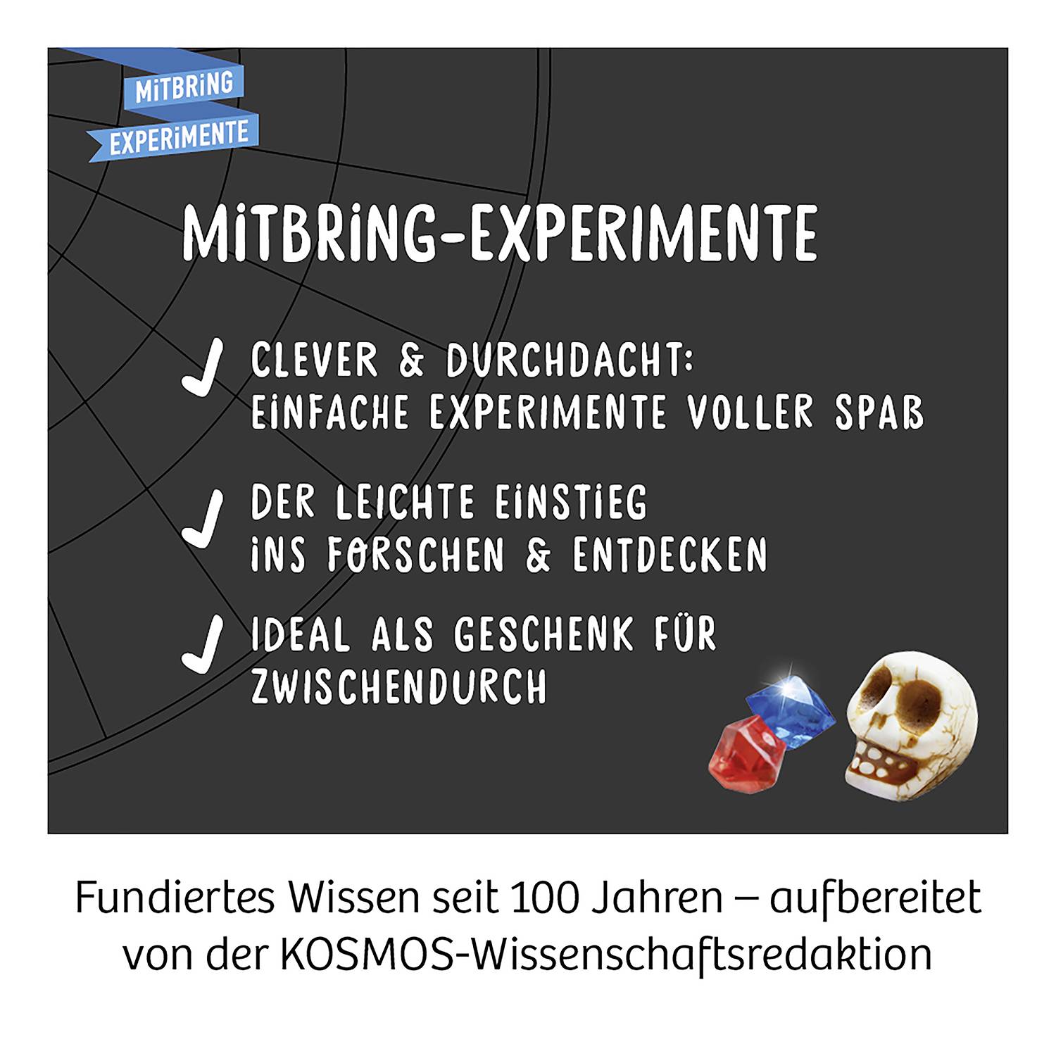 Kosmos 657888 Piraten-Schatz Experimente, Mitbring Experimente, Dinosaurier & Ausgrabungssets Experimentierkasten ab 7 Jahre