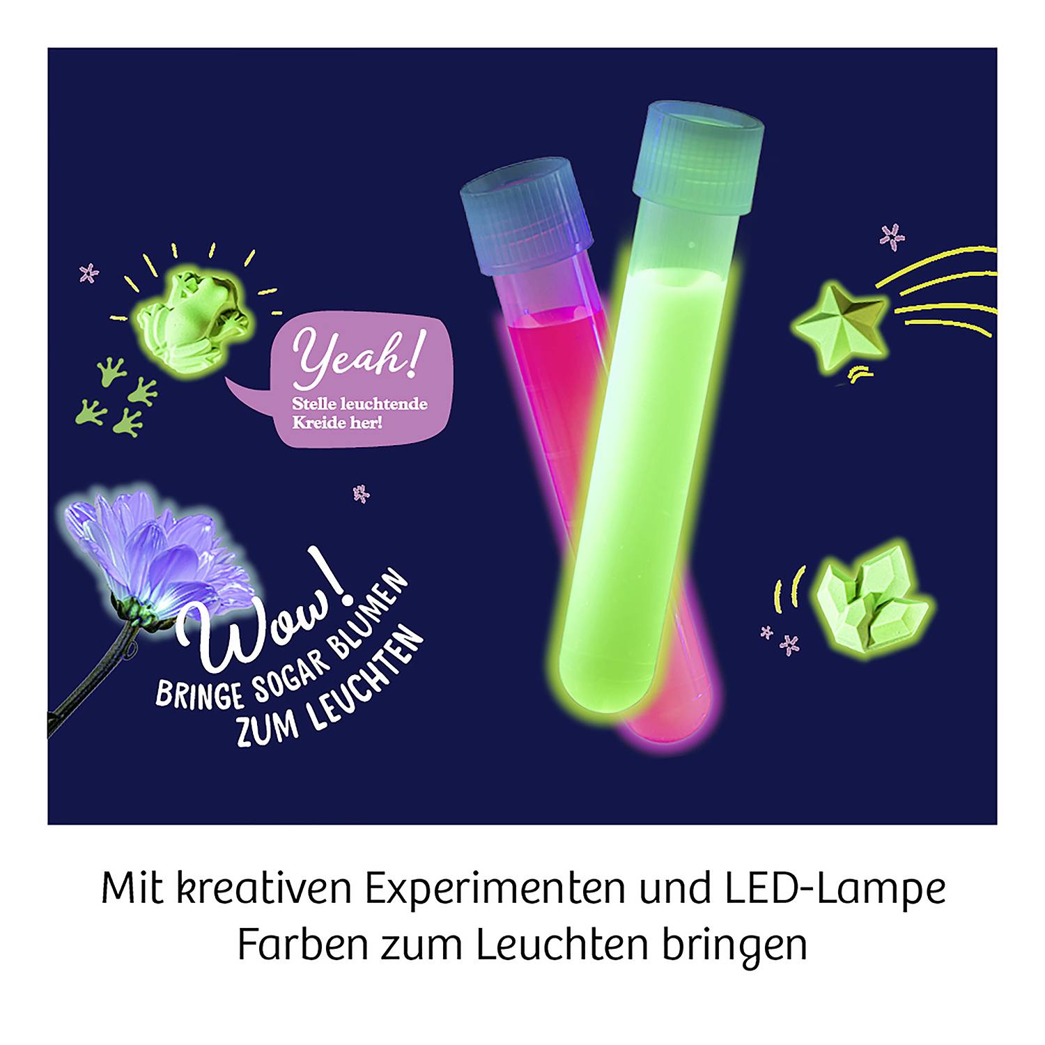 Kosmos Fun Science Neon 654191 Experimentierkasten 8 - 12 Jahre