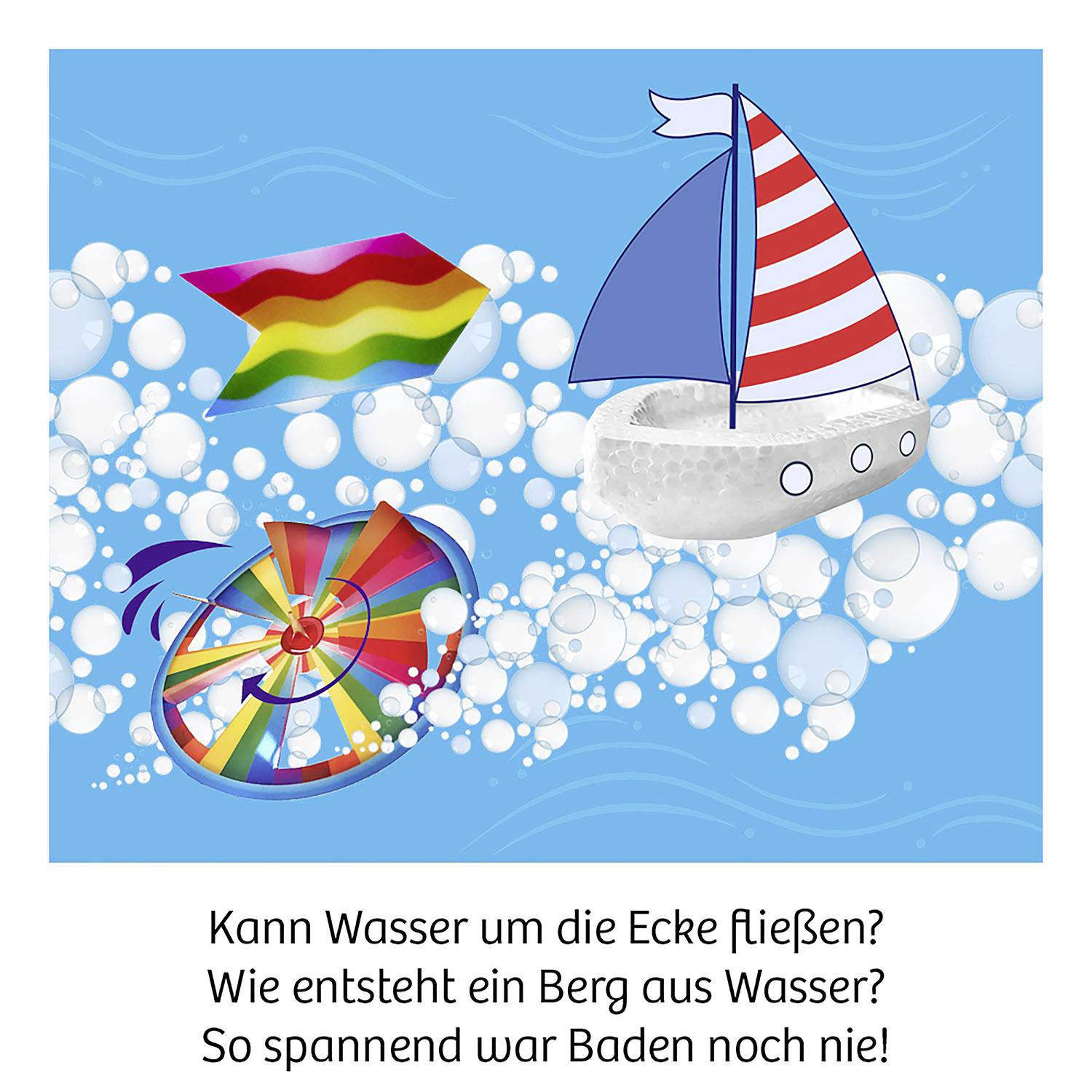 Kosmos Experimente für die Badewanne 657833 Experimentierkasten ab 6 Jahre