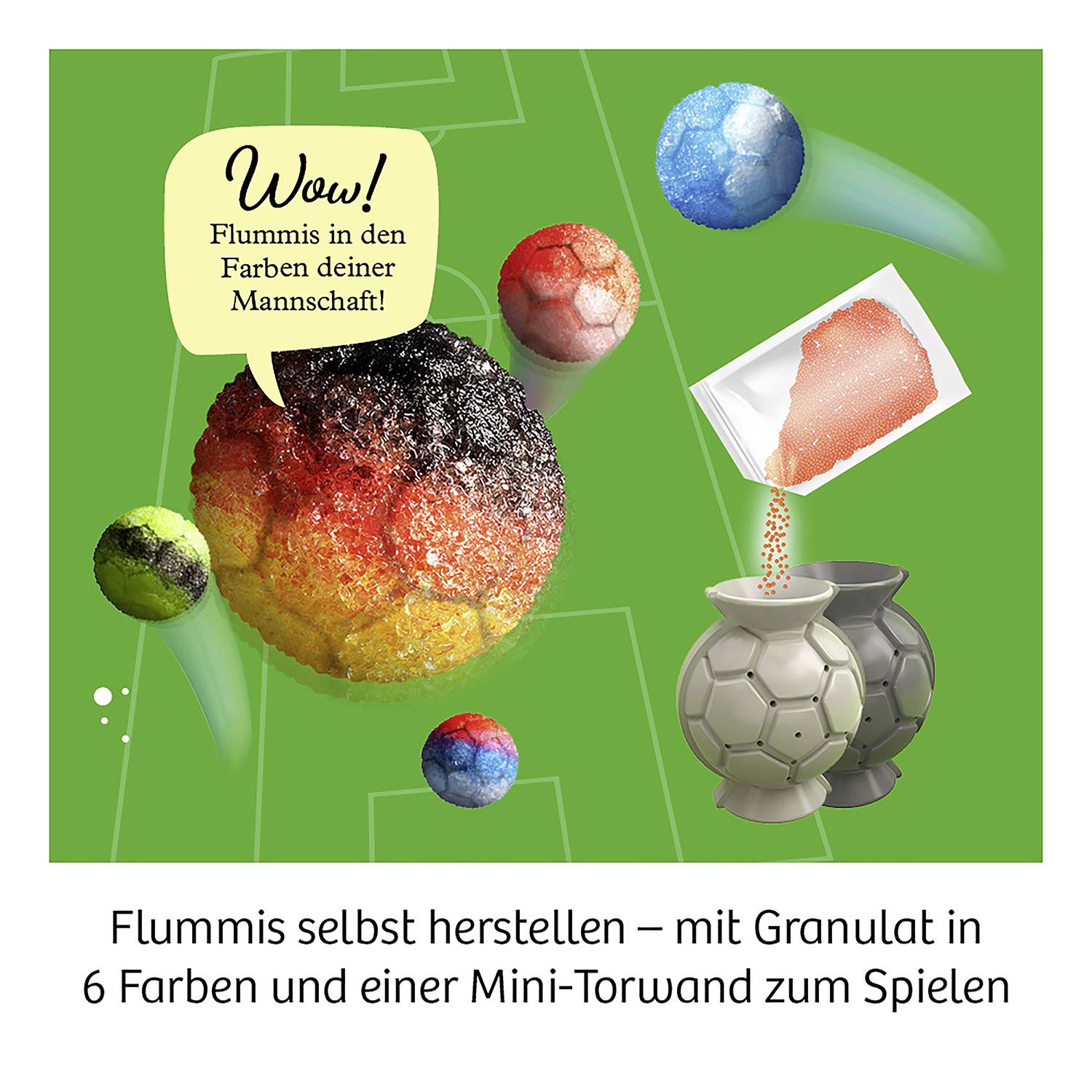 Kosmos Fußball-Flummis 657741 Experimentierkasten 8 - 12 Jahre