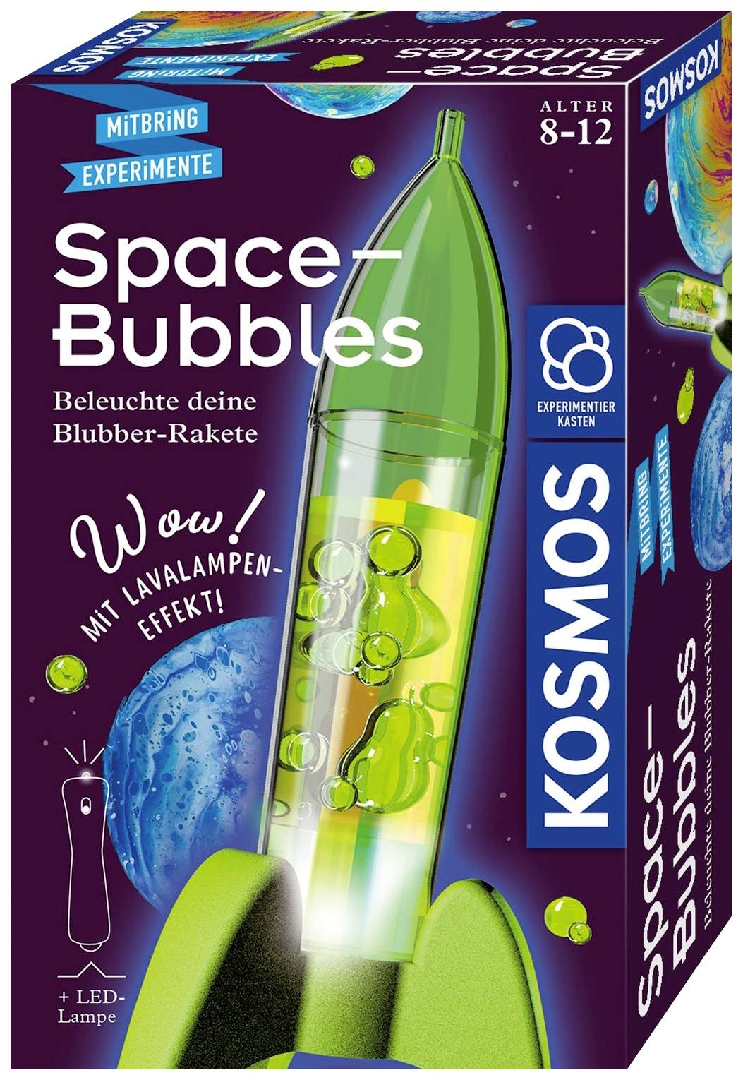 Kosmos 657789 Space Bubbles Experimente, Mitbring Experimente Experimentierkasten 8 - 12 Jahre