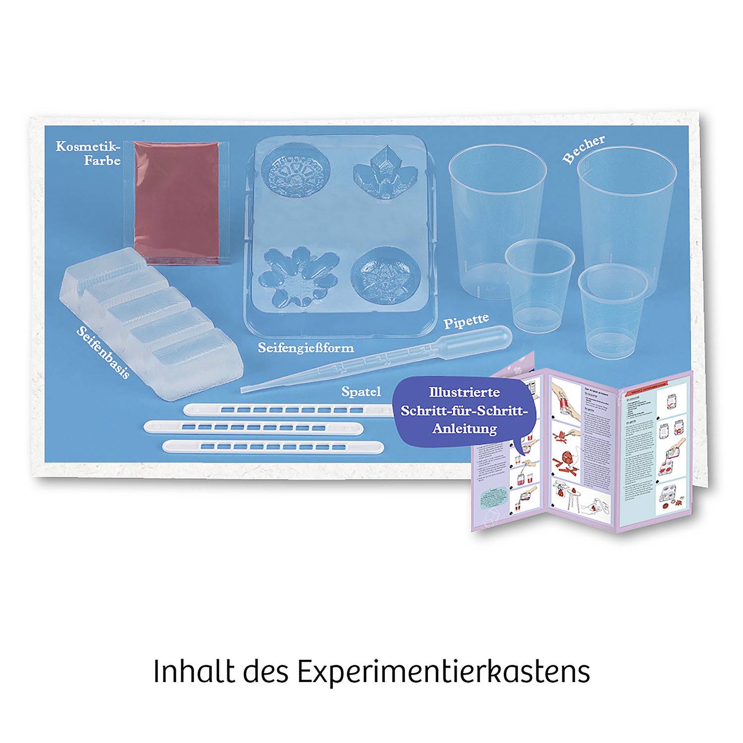 Kosmos Kristall-Seife 657925 Experimentierkasten 8 - 12 Jahre