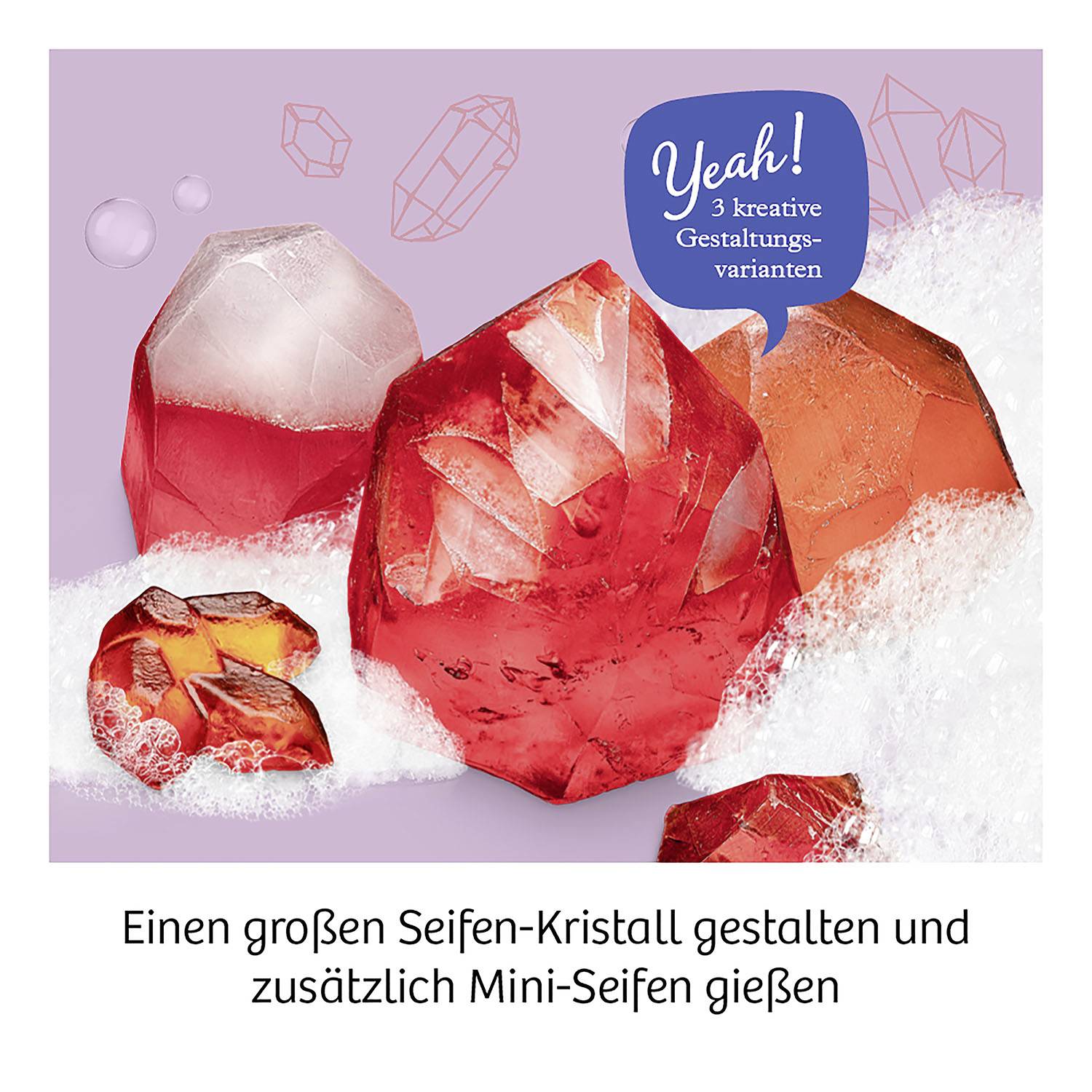 Kosmos Kristall-Seife 657925 Experimentierkasten 8 - 12 Jahre