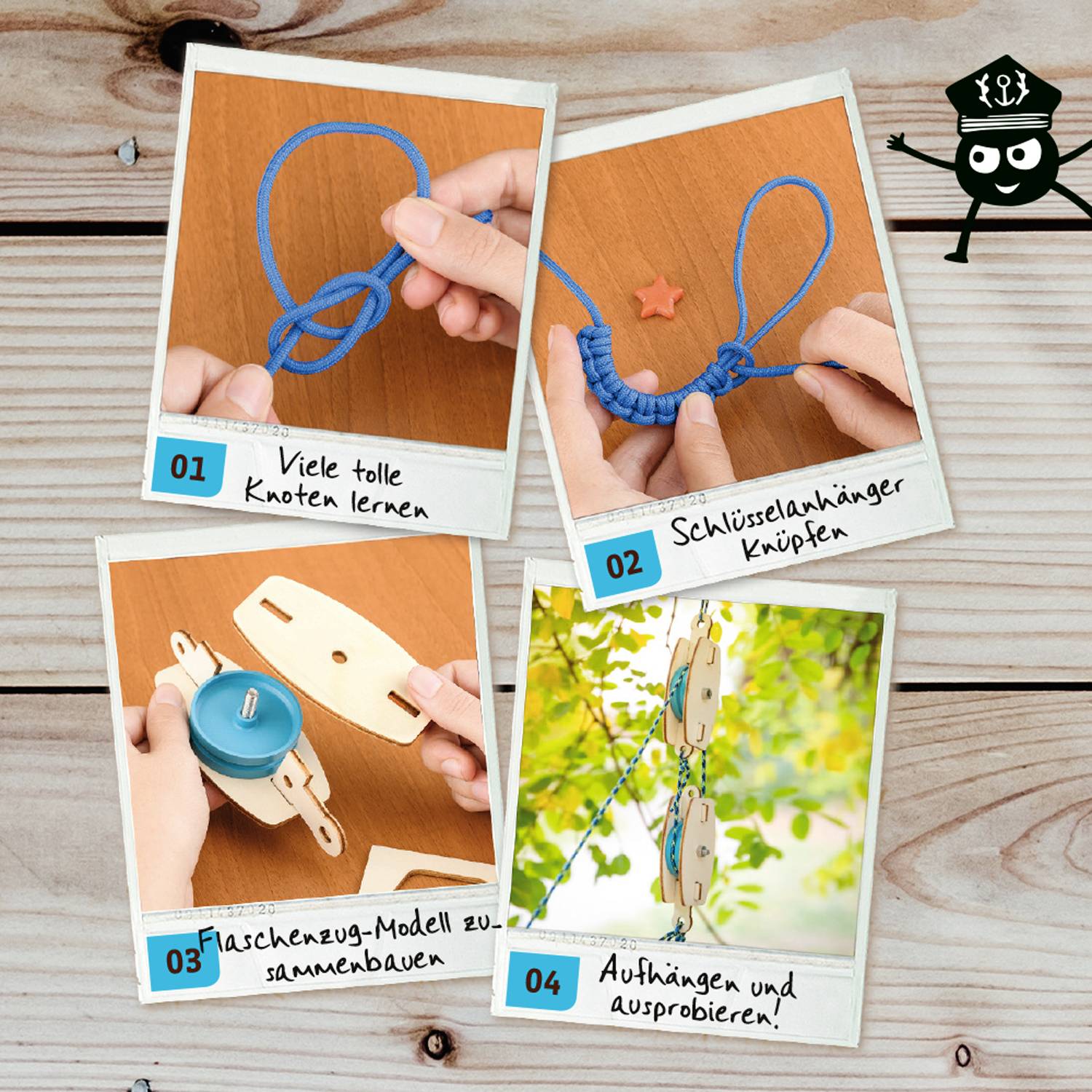 Kosmos 604325 Abenteuer-Box Experimente, Basteln Experimentierkasten ab 8 Jahre