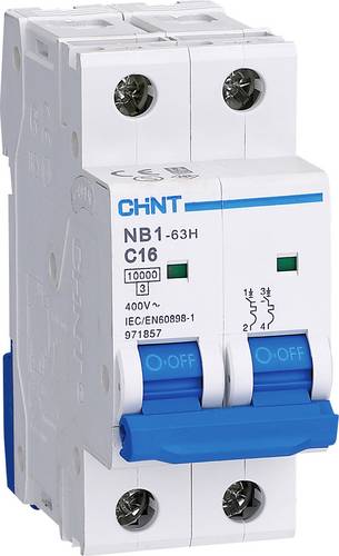 Chint 179825 NB1L Leitungsschutzschalter 2polig 13 A