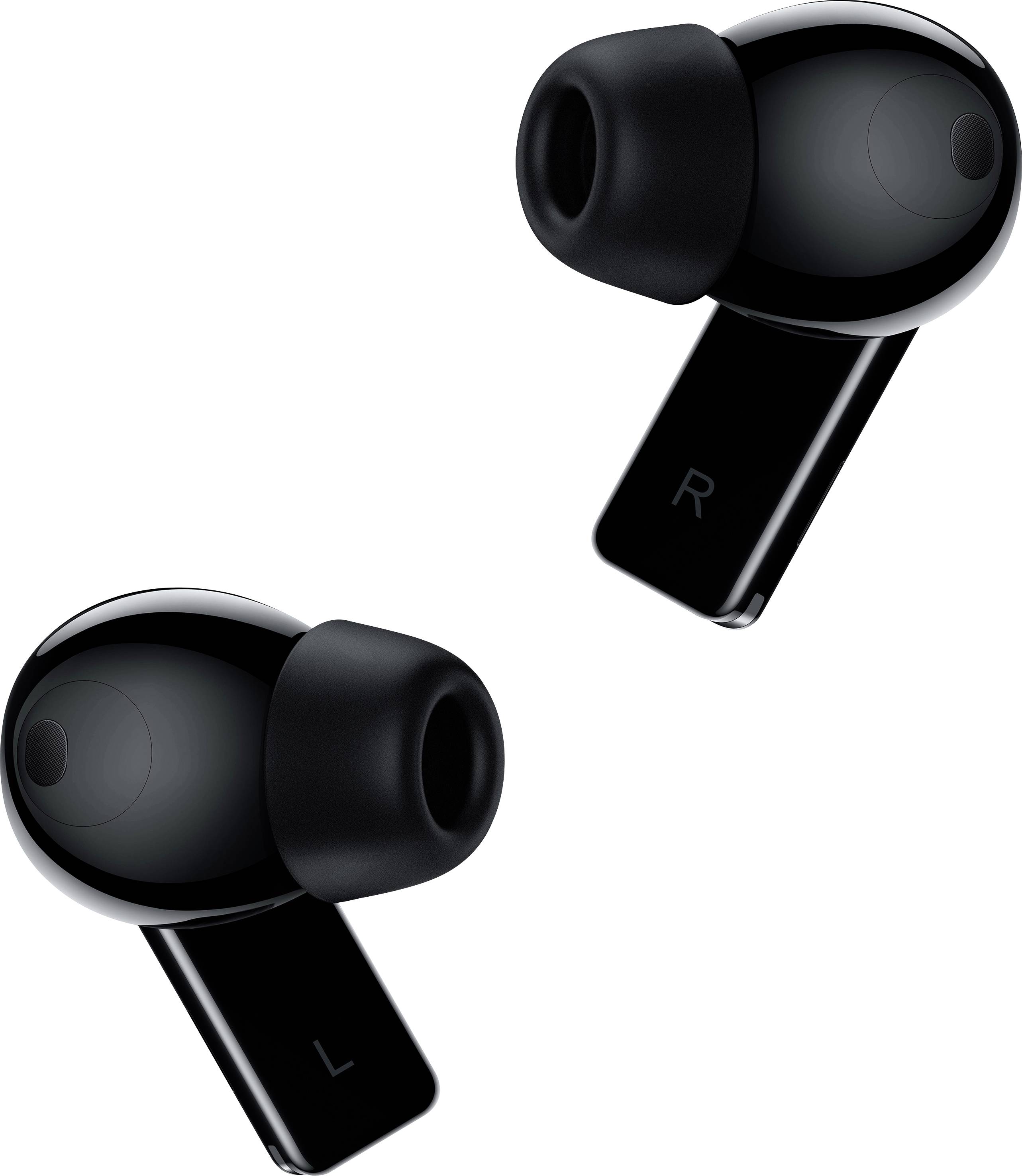 HUAWEI FreeBuds Pro In Ear Kopfhörer Bluetooth® Schwarz Noise Cancelling Headset, mit Bluetooth® Basisstation, Lautstärkeregelung