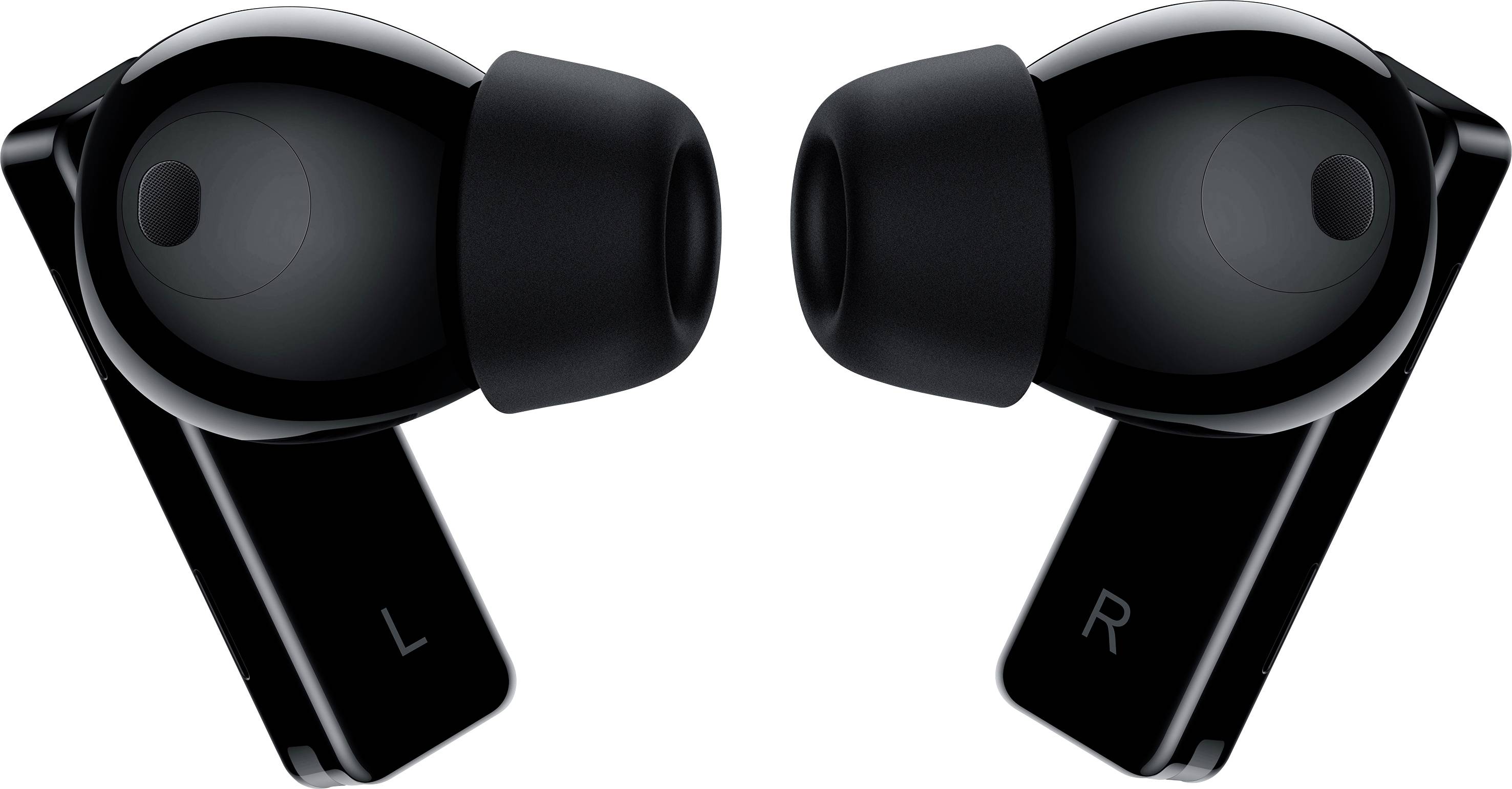 HUAWEI FreeBuds Pro In Ear Kopfhörer Bluetooth® Schwarz Noise Cancelling Headset, mit Bluetooth® Basisstation, Lautstärkeregelung