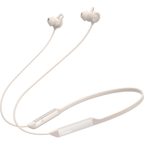 HUAWEI FreeLace Pro In Ear Kopfhörer Bluetooth® Weiß Noise Cancelling Headset, mit Bluetooth® Bas