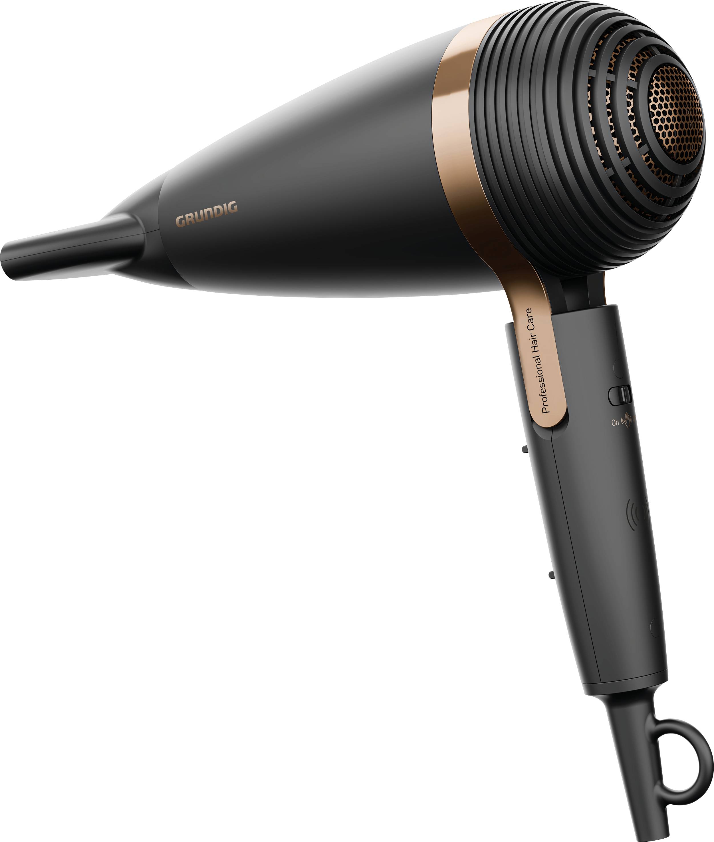 Grundig NaturaShine Ionic Haartrockner Schwarz, Roségold