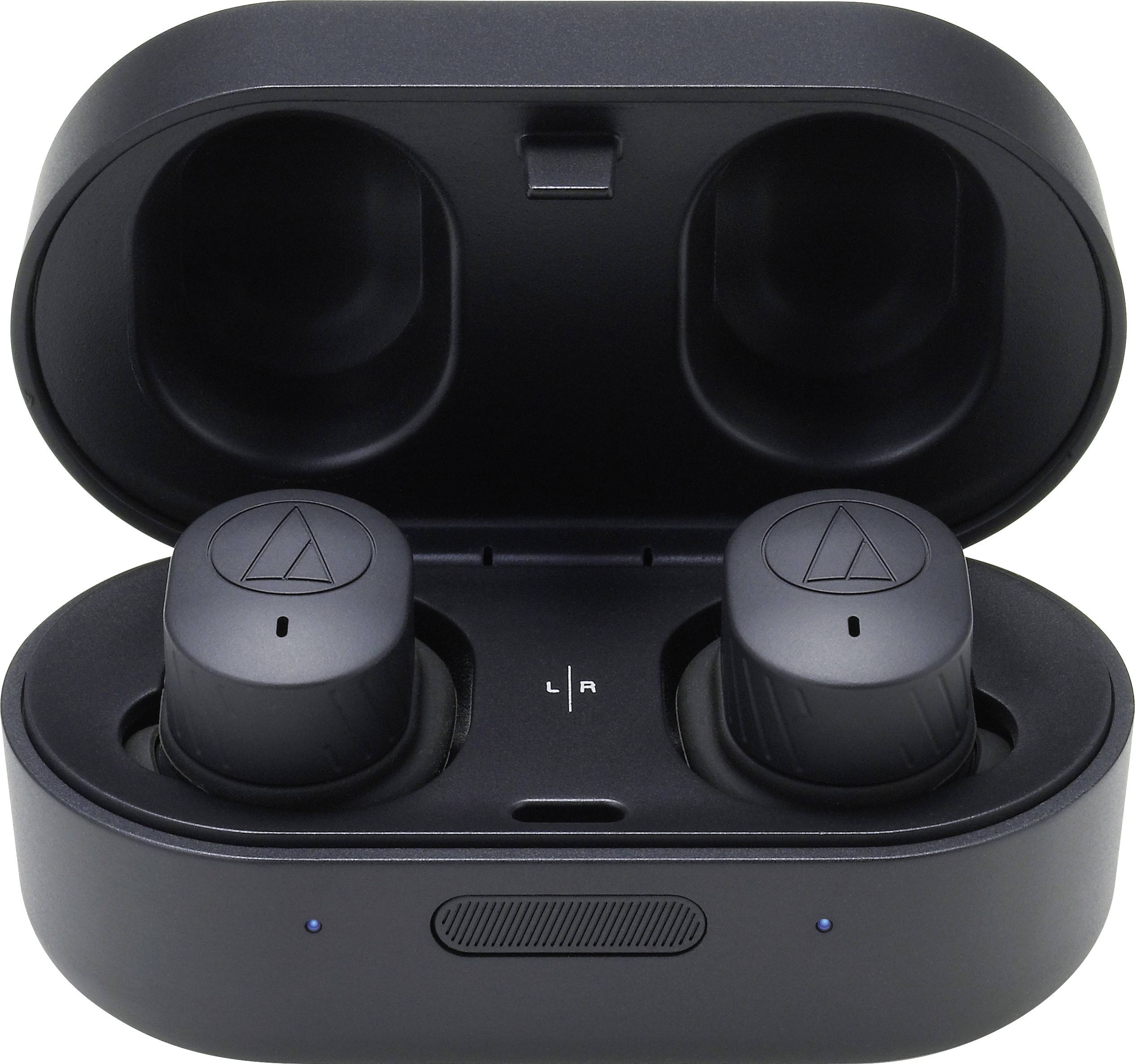 Audio Technica ATH-SPORT7TW Sport In Ear Kopfhörer Bluetooth® Schwarz Lautstärkeregelung, Schweißresistent, Touch-Steuerung