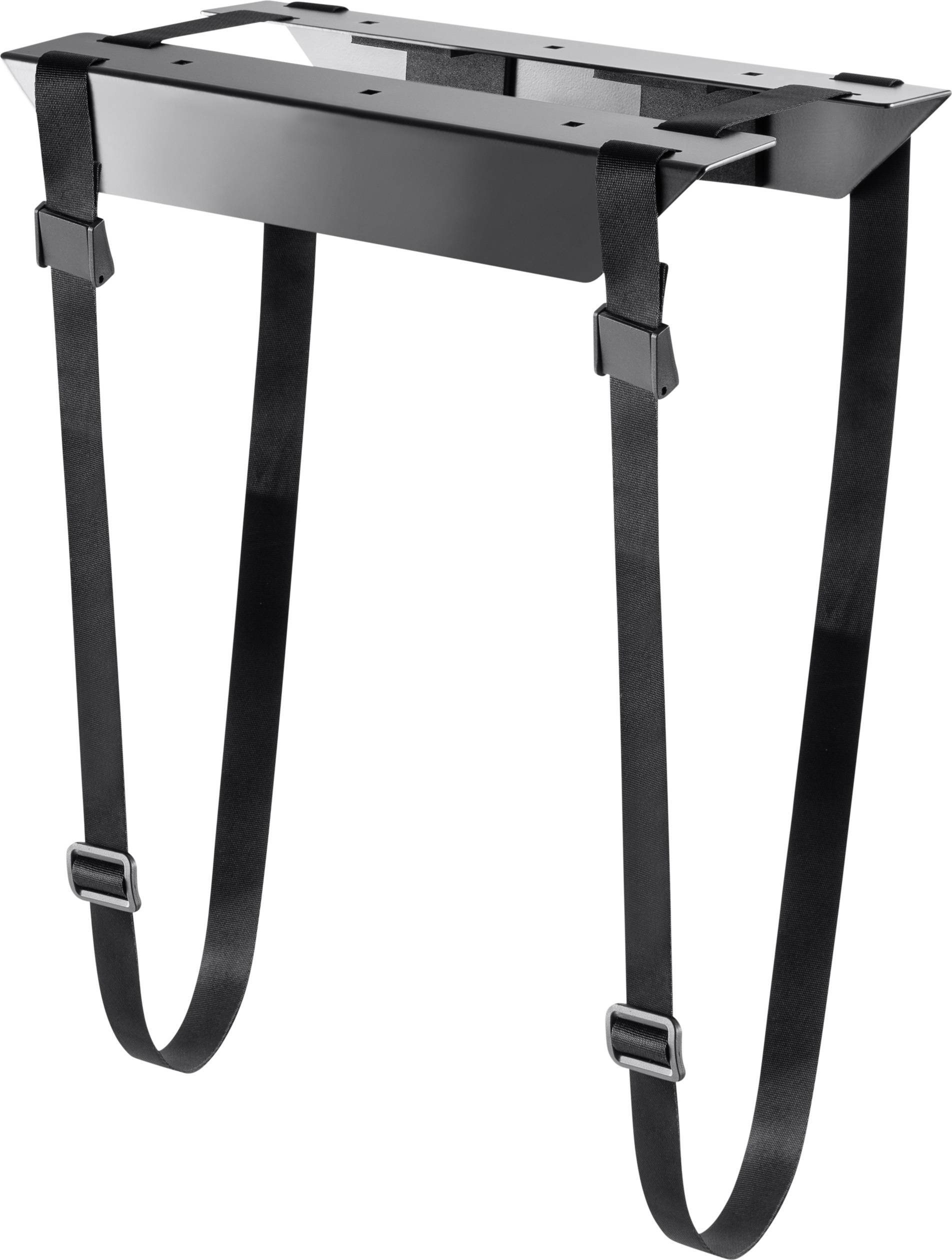 SpeaKa Professional PC Halterung Untertisch, Schraubbefestigung SP-PCH-100 SP-9330268 Schwarz Belastbar bis=10kg