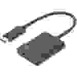 Digitus Audio Adapterkabel [1x USB-C® Stecker - 2x USB-C® Buchse, Klinkenbuchse 3.5 mm] AK-300400-002-S Geschirmt, doppelt