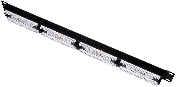 LogiLink NP0027 24 Port Patch-Panel 483 mm (19") CAT 5e 1 HE