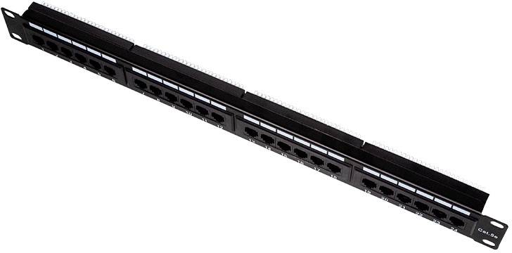 LogiLink NP0027 24 Port Patch-Panel 483 mm (19") CAT 5e 1 HE