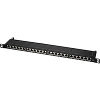 LogiLink NP0047 24 Port Patch-Panel 483 mm (19") CAT 6 0.5 HE LogiLink NP0047 24 Port Patch-Panel 483 mm (19") CAT 6 0.5 HE