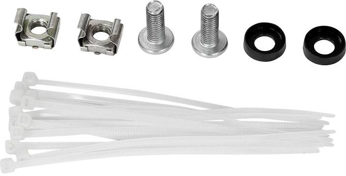 LogiLink NP0069 12 Port Patch-Panel 254 mm (10") CAT 6 0.5 HE