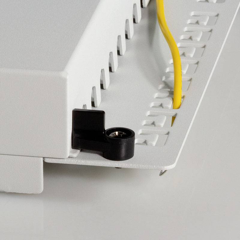 LogiLink NP0060 24 Port Patch-Panel 483mm (19") CAT 6a 1 HE Grau