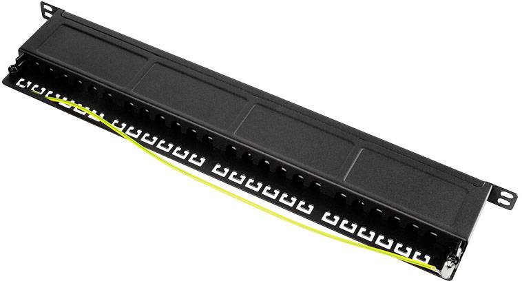 Patchpanel mit Kabelmanagement
