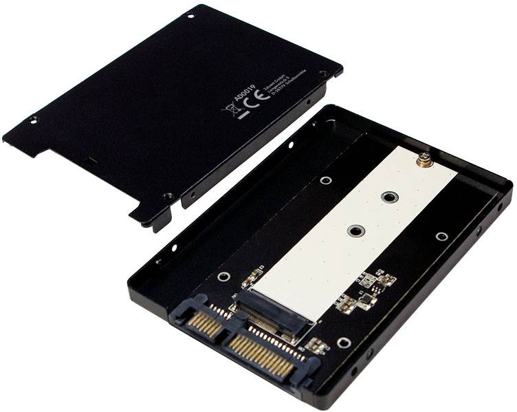 LogiLink AD0019 M.2-Festplatten-Gehäuse SATA 6 Gb/s