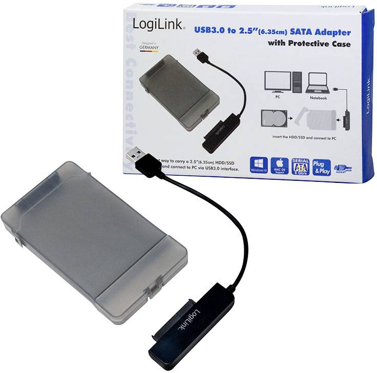 'LogiLink USB 3.0 zu 2,5