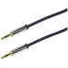 LogiLink CA10150 Klinke Audio Anschlusskabel 1.50m Dunkel-Blau (matt) LogiLink CA10150 Klinke Audio Anschlusskabel 1.50m Dunkel-Blau (matt)