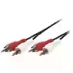 LogiLink CA1039 Cinch Audio Anschlusskabel 2.50 m Schwarz (matt) LogiLink CA1039 Cinch Audio Anschlusskabel 2.50 m Schwarz (matt)