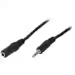 LogiLink CA1054 Klinke Audio Anschlusskabel 3.00 m Schwarz (matt) LogiLink CA1054 Klinke Audio Anschlusskabel 3.00 m Schwarz (matt)