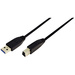 LogiLink USB-Kabel USB 3.2 Gen1 (USB 3.0 / USB 3.1 Gen1) USB-A Stecker, USB-B Stecker 3.00m Schwarz
