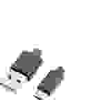 LogiLink USB-Kabel USB 2.0 USB-A Stecker, USB-Micro-B Stecker 1.80m Schwarz