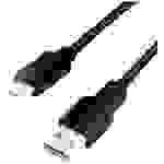 LogiLink USB-Kabel USB 3.2 Gen1 (USB 3.0 / USB 3.1 Gen1) USB-A Stecker, USB-C® Stecker 0.50m Schwarz CU0167