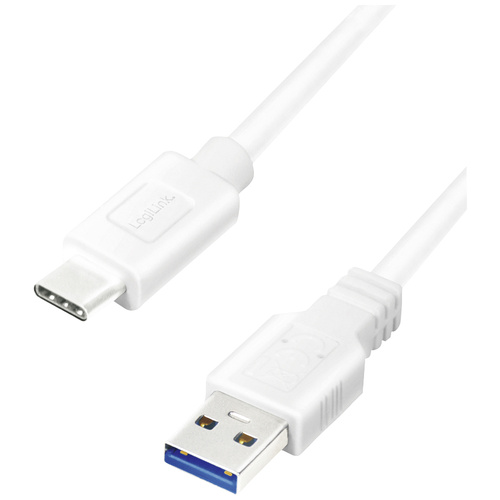 LogiLink Câble USB USB 3.2 Gen1 (USB 3.0) USB-A mâle, USB-C® mâle 0.15 m CU0172