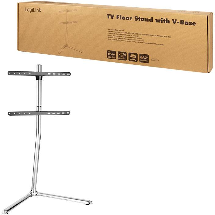 LogiLink BP0080 TV-Standfuß 124,5cm (49") - 177,8cm (70") Bodenständer