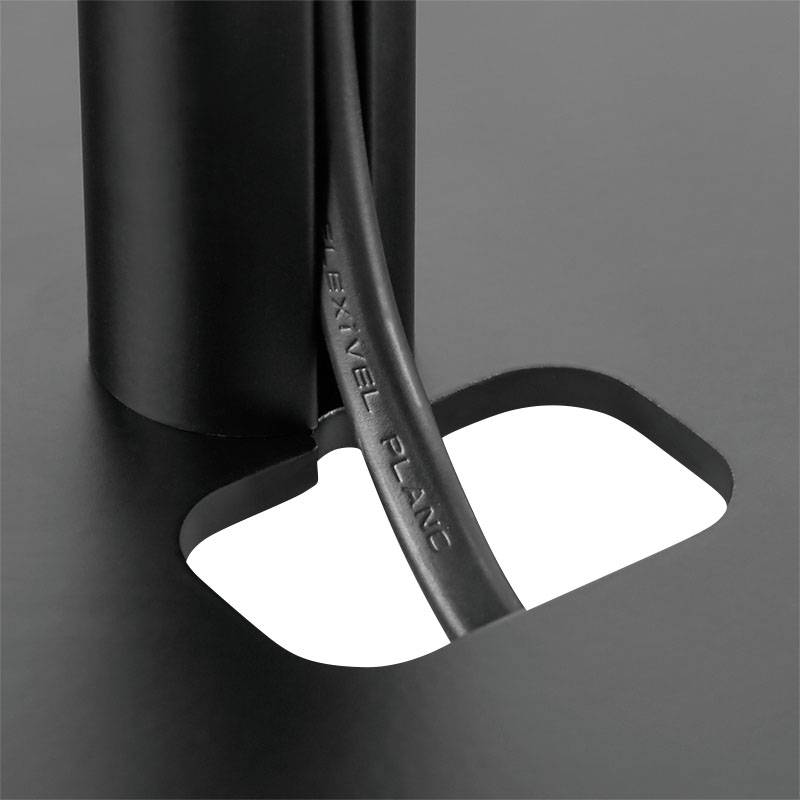 LogiLink BP0083 Lautsprecher-Ständer Bodenständer, Drehbar Schwarz 1St.