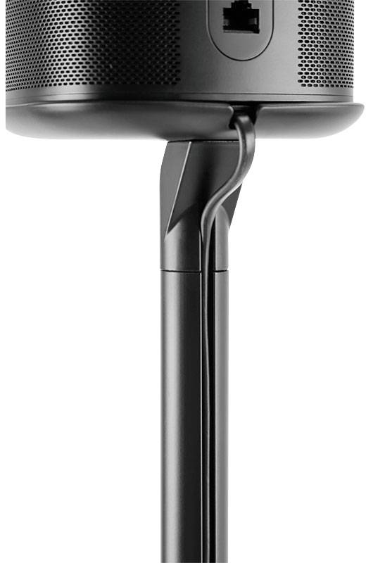 LogiLink BP0083 Lautsprecher-Ständer Bodenständer, Drehbar Schwarz 1St.