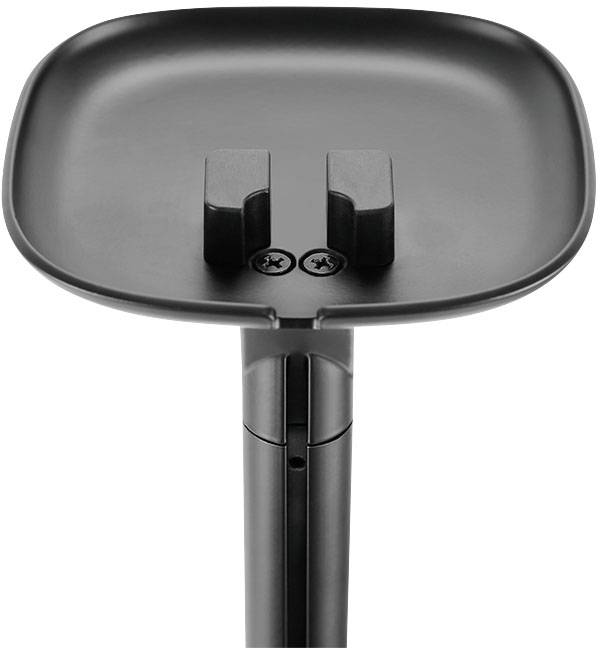 LogiLink BP0083 Lautsprecher-Ständer Bodenständer, Drehbar Schwarz 1St.