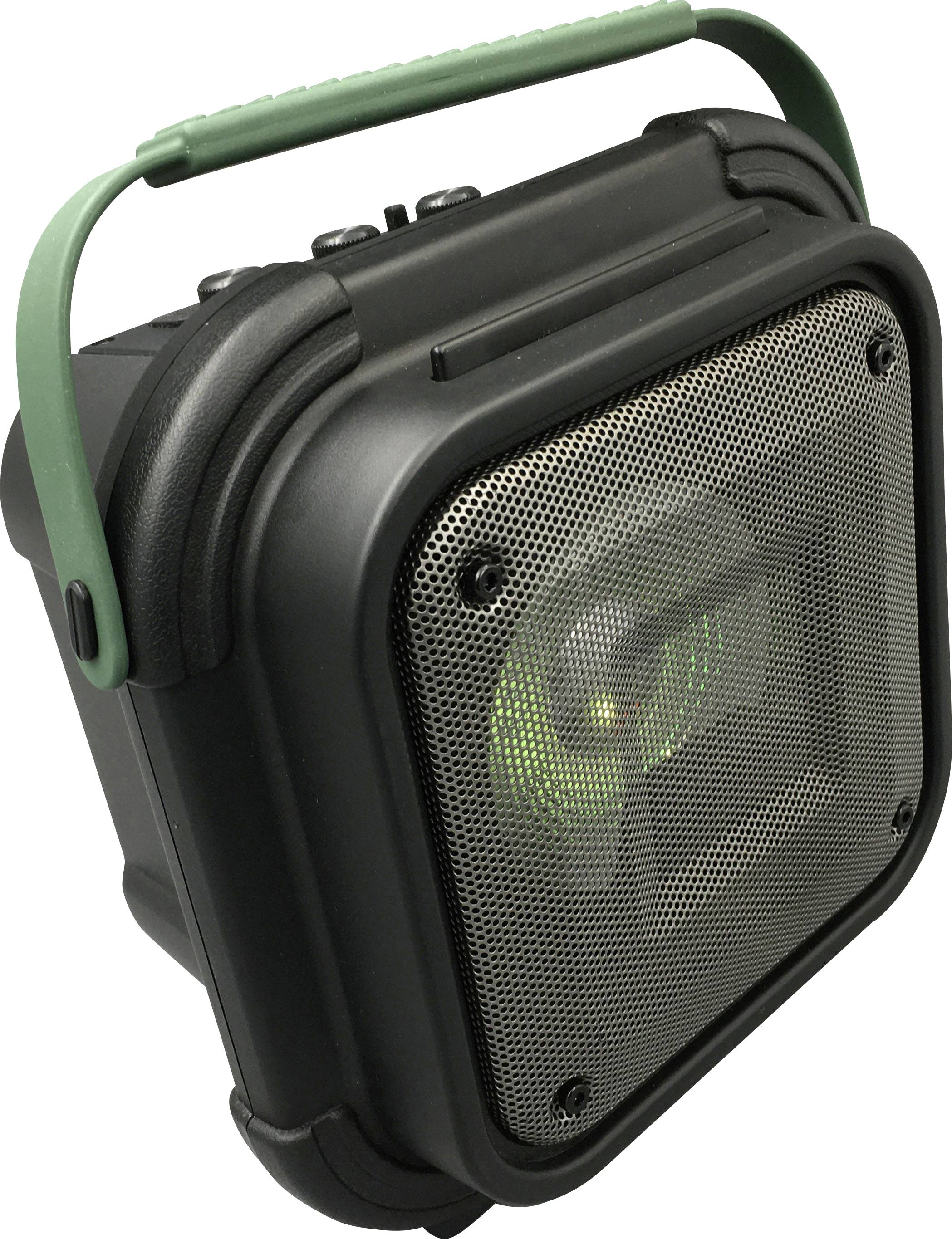 Reflexion OS01BT Baustellenradio UKW AUX, Bluetooth®, USB Inkl. Karaoke-Funktion, spritzwassergesch