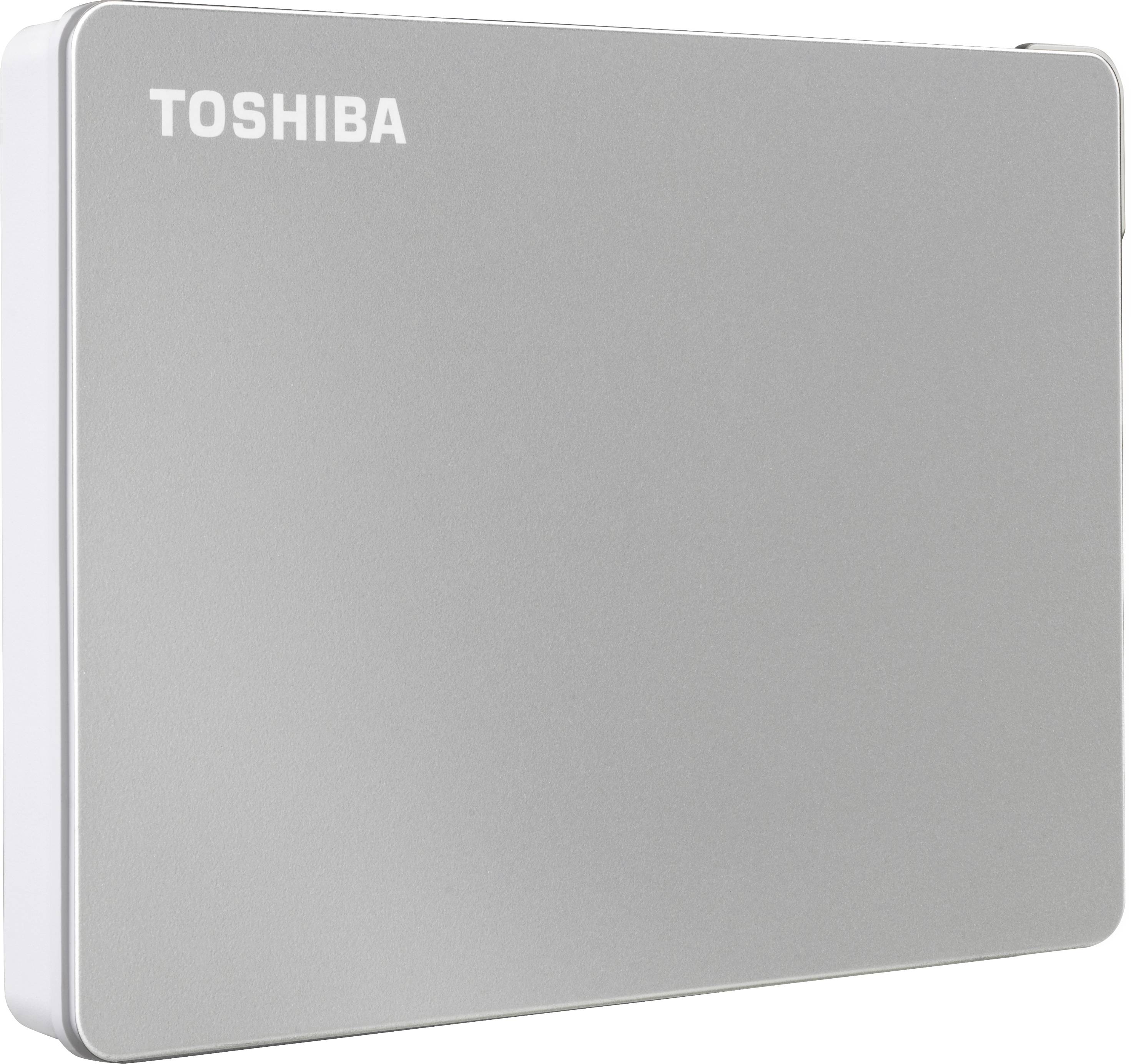 Toshiba Canvio Flex 1 TB Externe Festplatte 6.35 cm (2.5 Zoll) USB-A (USB 3.2 Gen 1) Silber HDTX110ESCAA