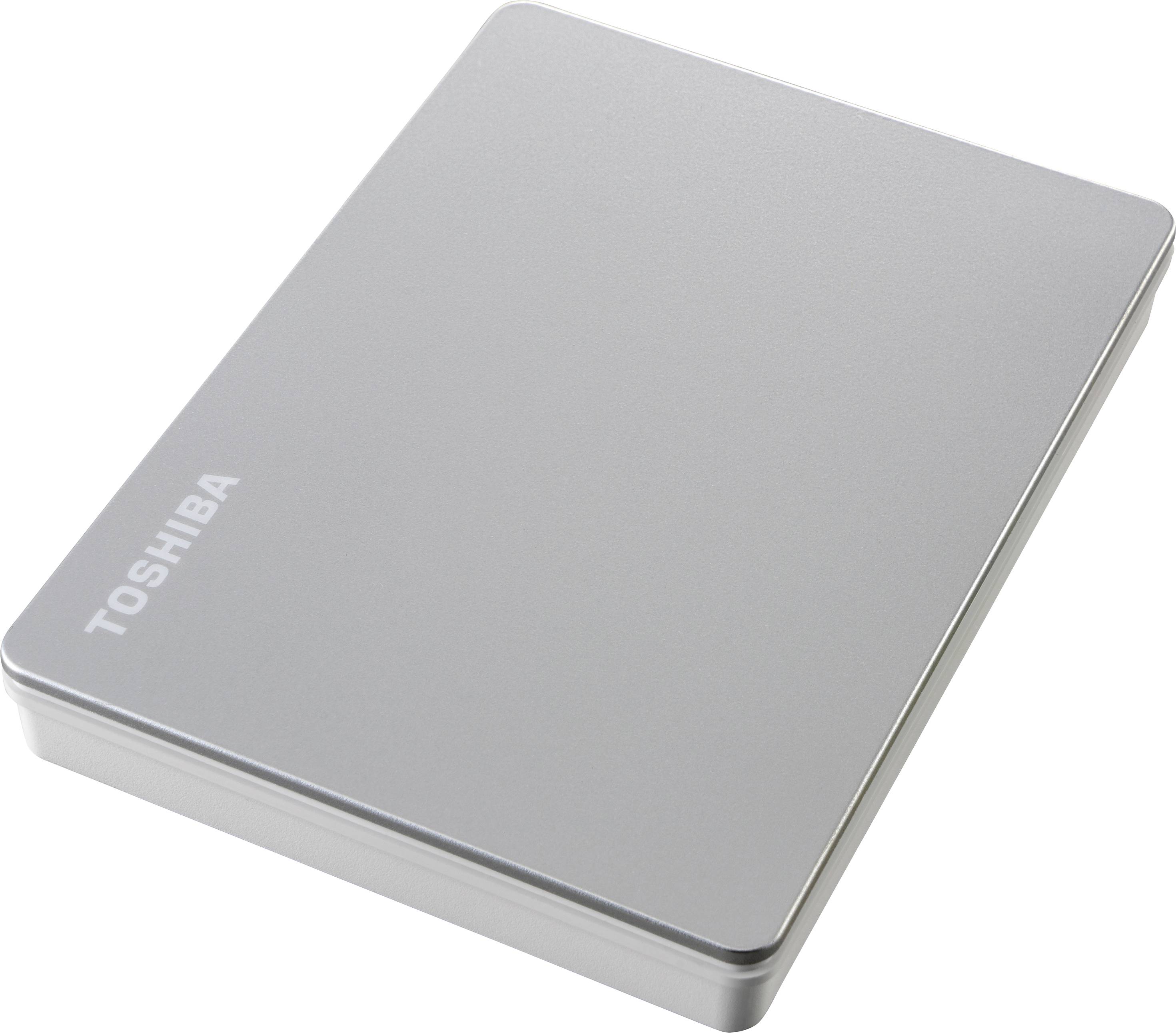 Toshiba Canvio Flex 2 TB Externe Festplatte 6.35 cm (2.5 Zoll) USB 3.2 Gen 1 Silber HDTX120ESCAA